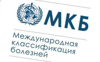 Код мкб о цистит