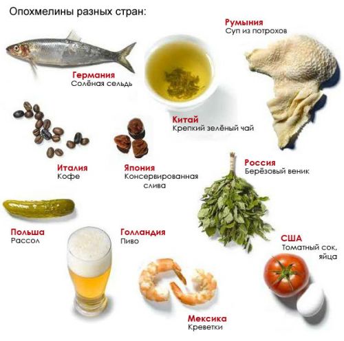 Еда при похмелье в разных странах